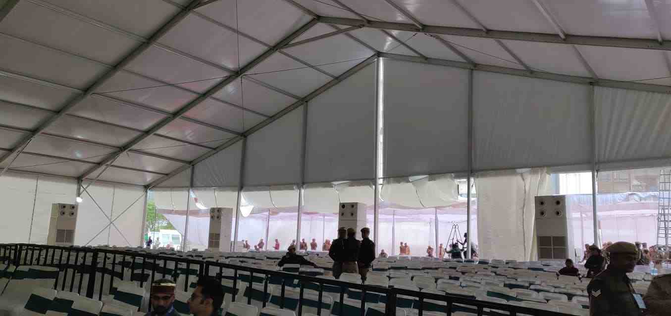 German Tent in Kerala stall fabrication for exhibition
