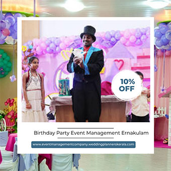birthday party work event management