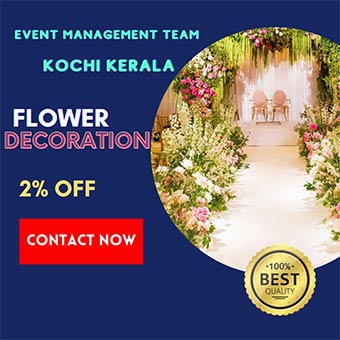 flower decoration event management kerala